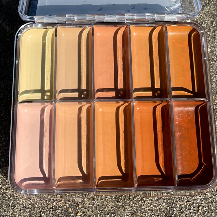 Fleshtones I Alcohol Activated Palette