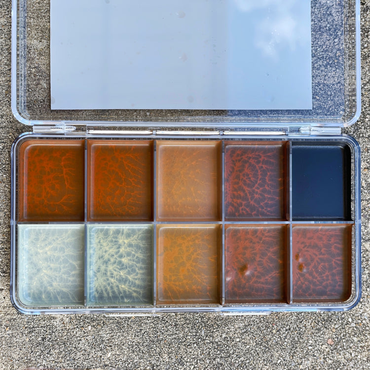 Dark Hair Alcohol Activated Palette