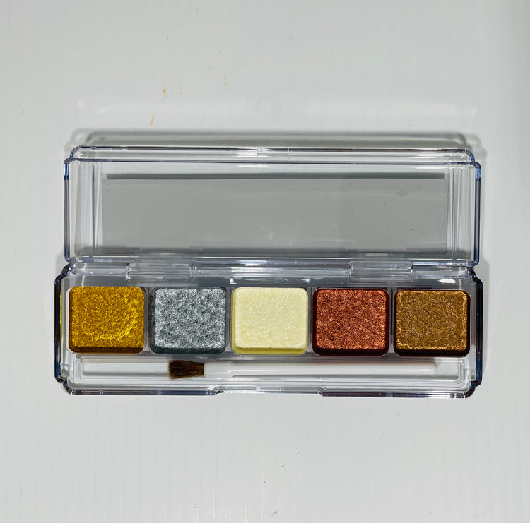 The Luxe 5 Metal Tooth Alcohol Activated Palette